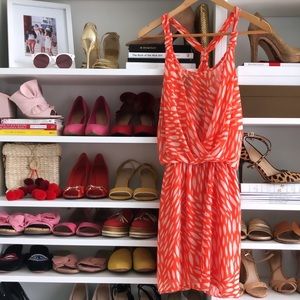 Collective Concepts Orange Summer Dress